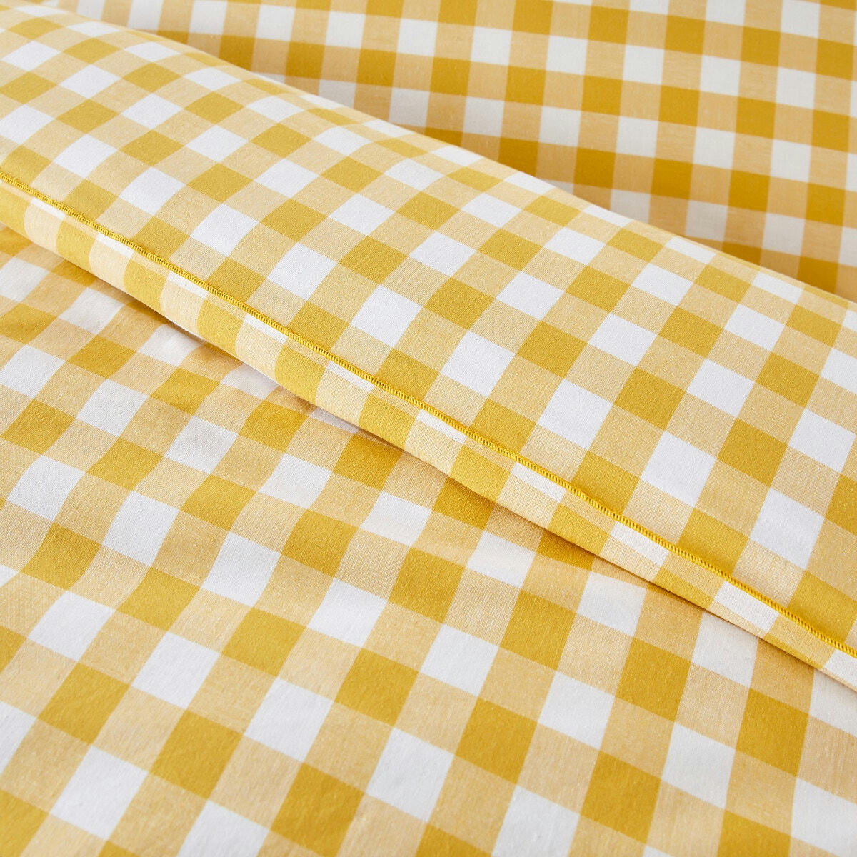 Housse de couette enfant coton, Veldi jaune