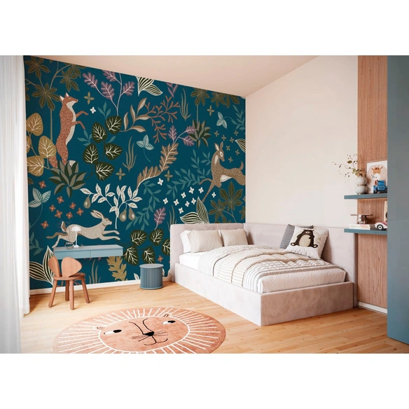 Fototapete »Wood Night«, BxL: 350x250 cm