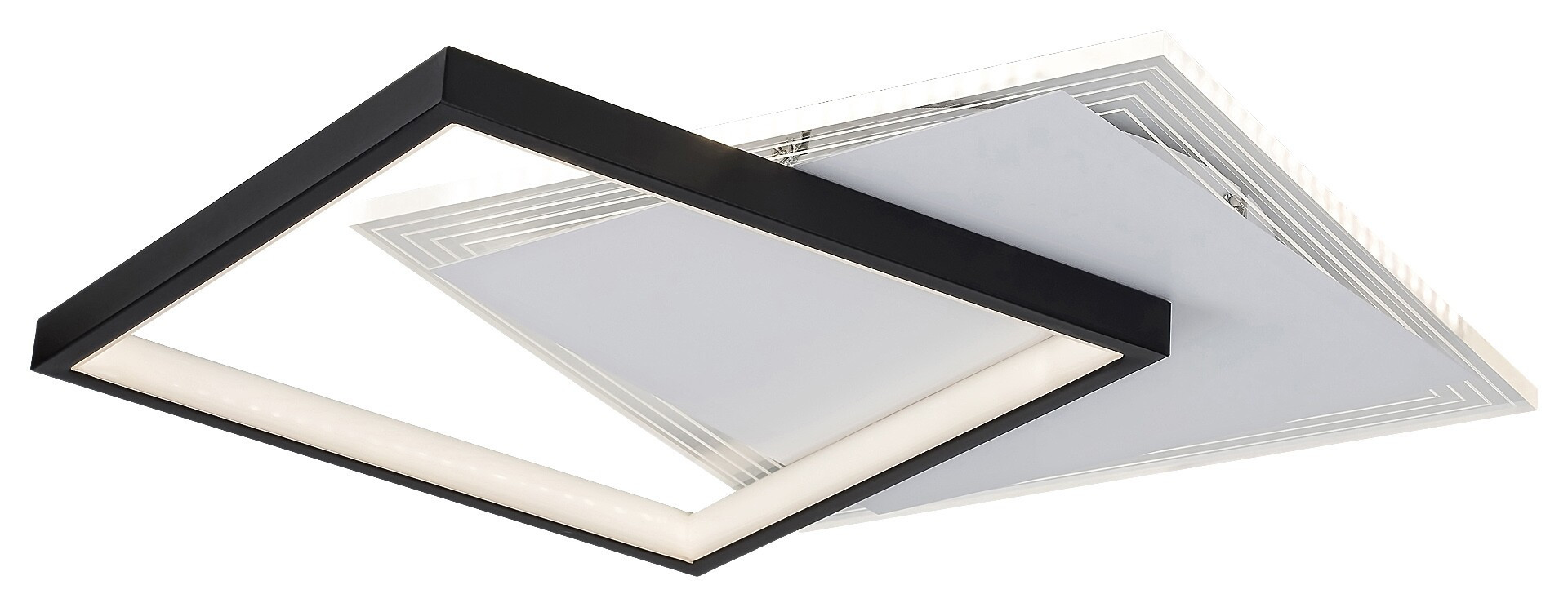 Lampa sufitowa Malcolm czarno-biała LED 1x35W Neutralna biel 2150lm Rabalux