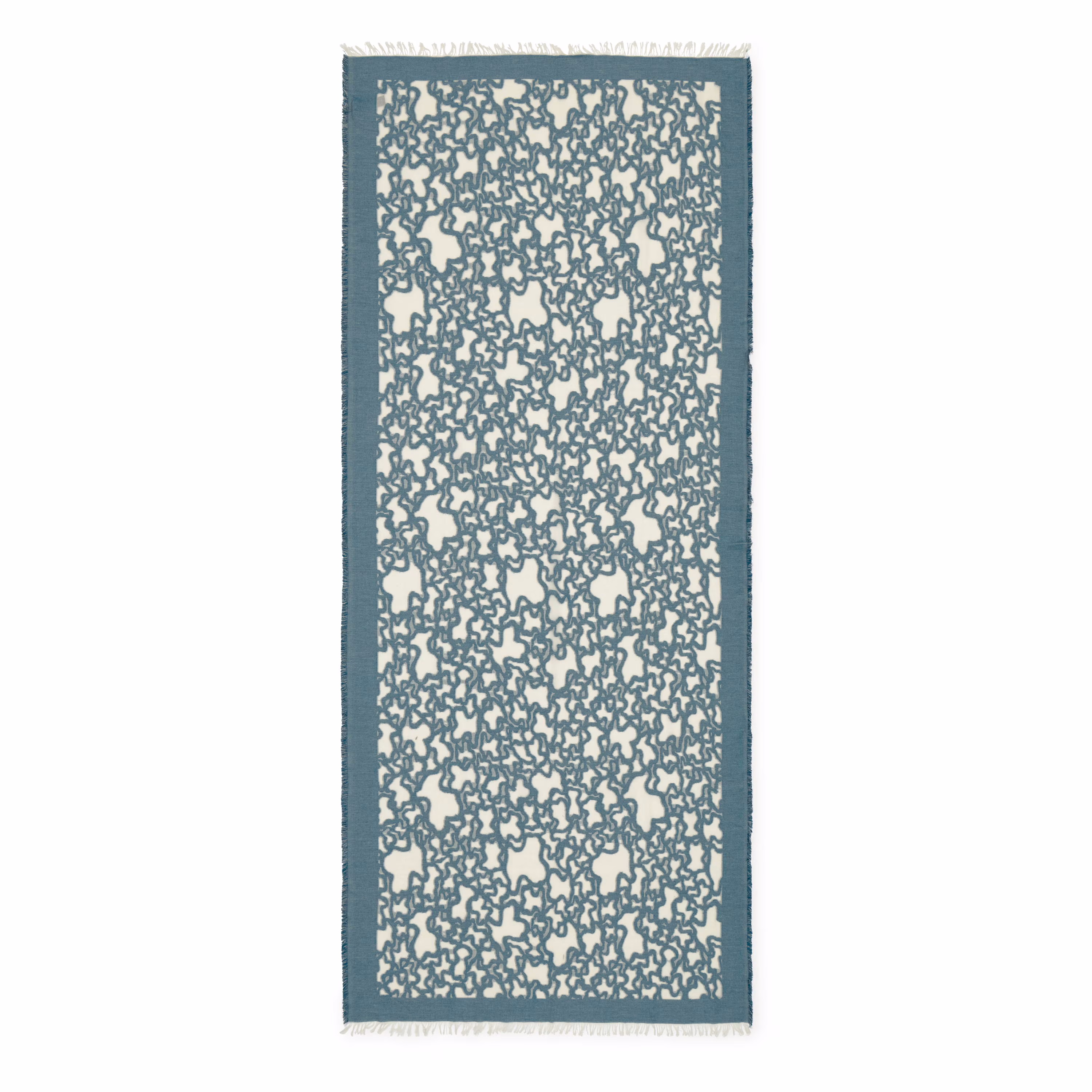 Foulard Kaos Devoré turquesa