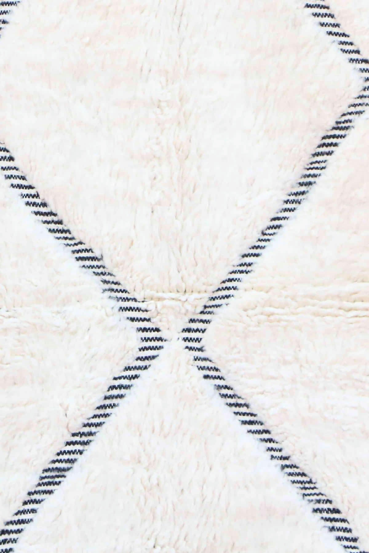 BERBERE - Tapis Berbere marocain pure laine 136x213