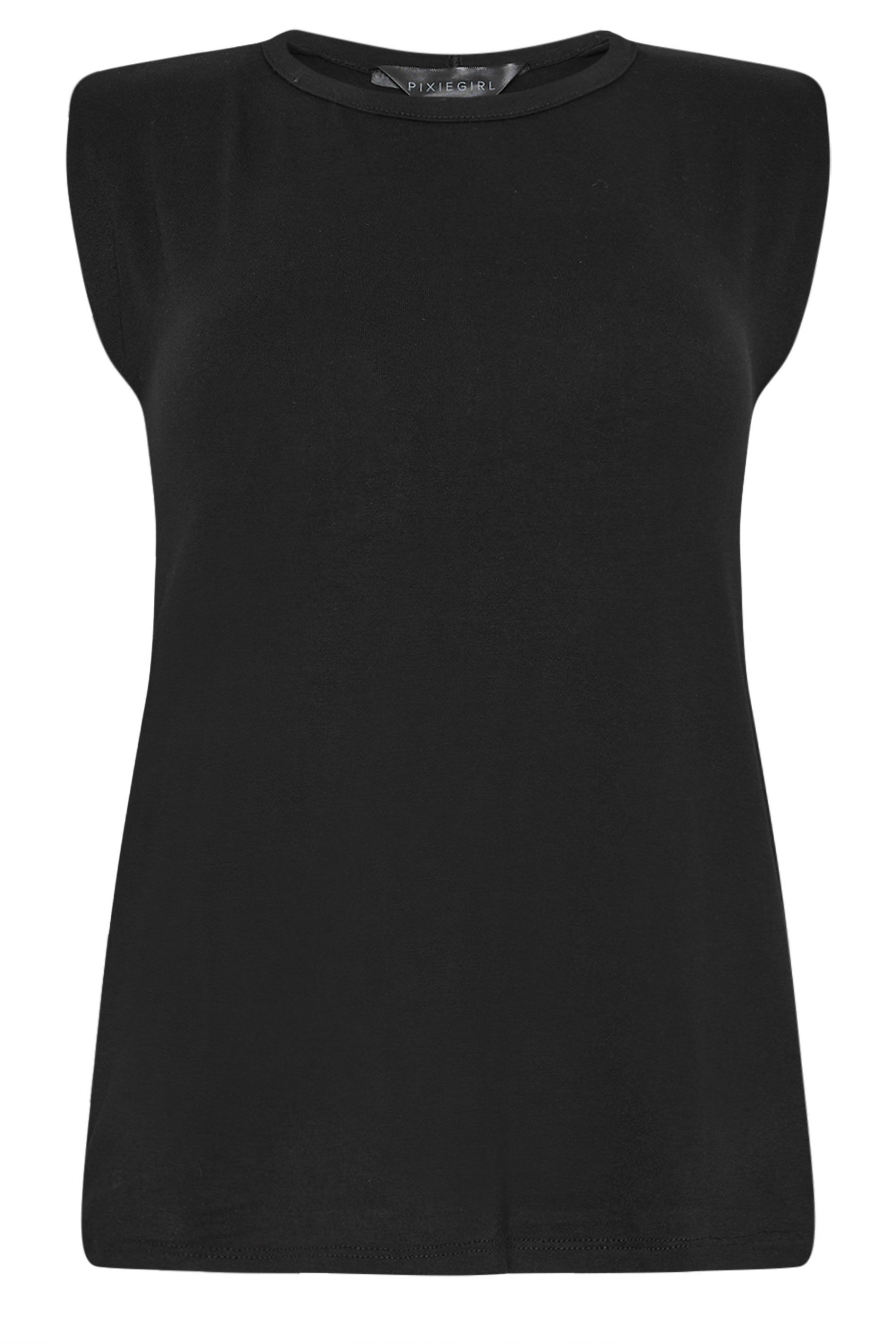 PixieGirl Petite Shoulder Padded Top