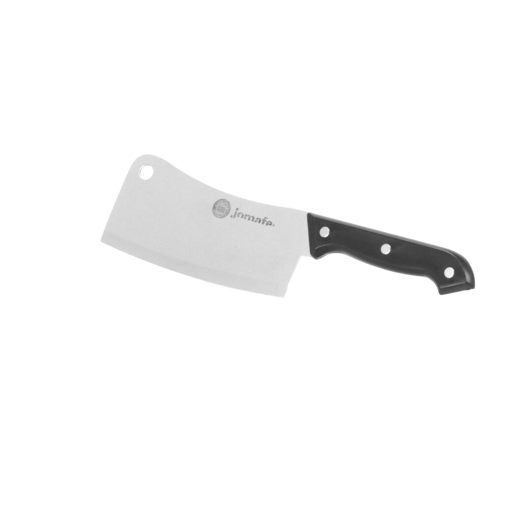 Cutelo com cabo preto