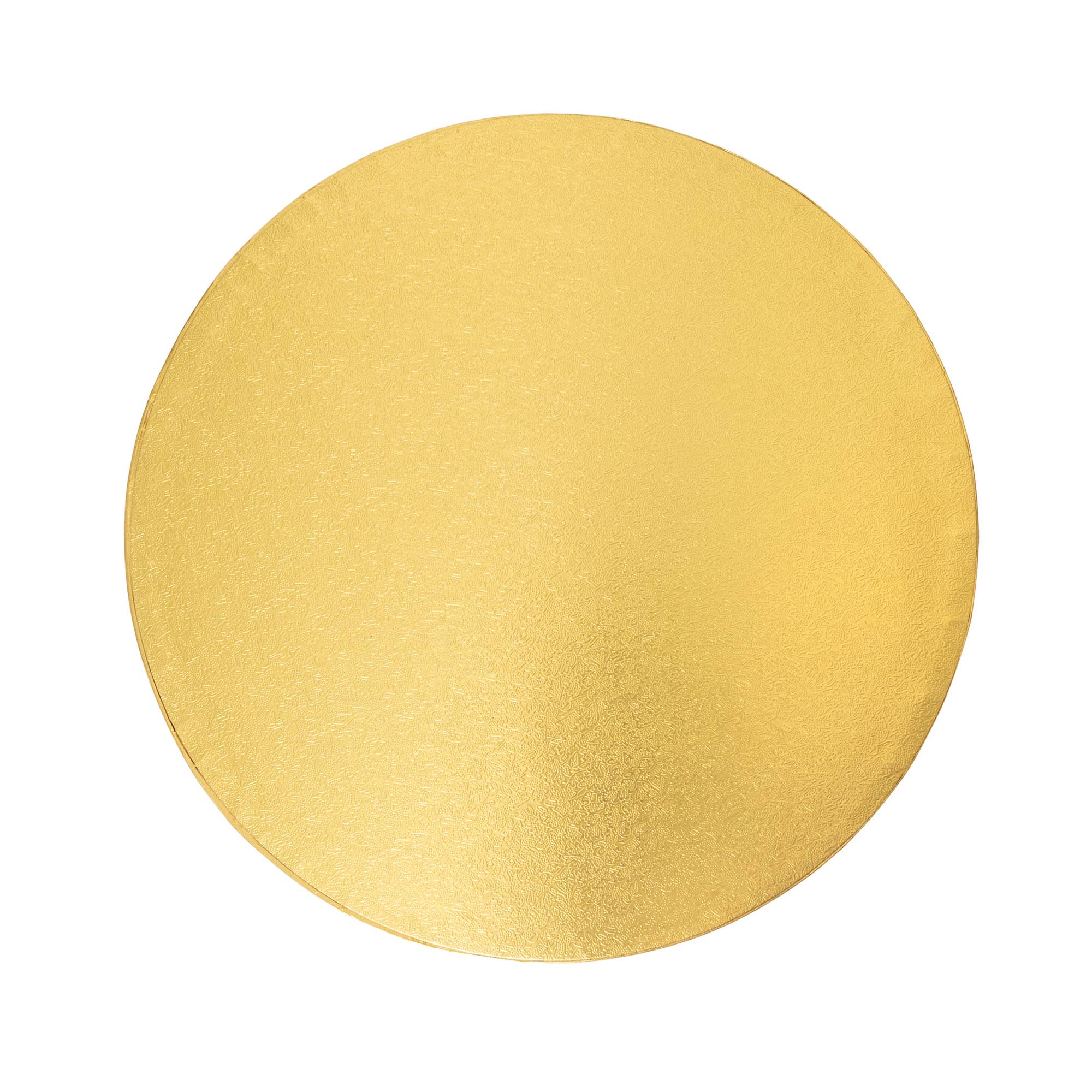 Gold Round Cake Drum 12 Inches