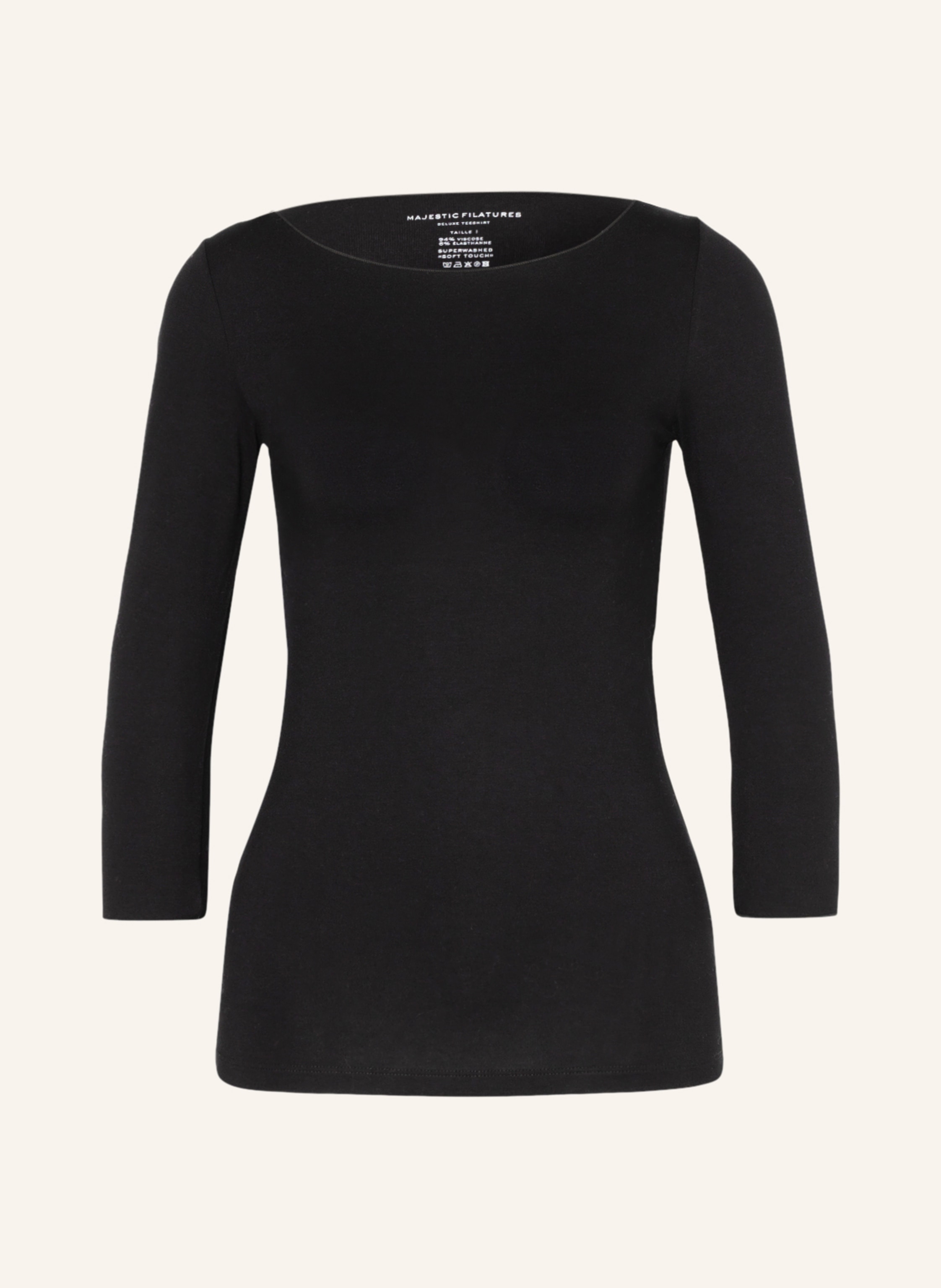 MAJESTIC FILATURES Shirt mit 3/4-Arm