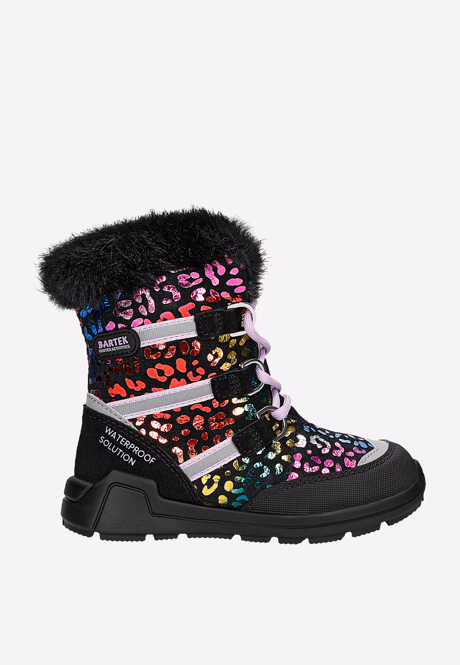 Śniegowce BARTEK, 85003-65, dla dziewcząt, multicolor