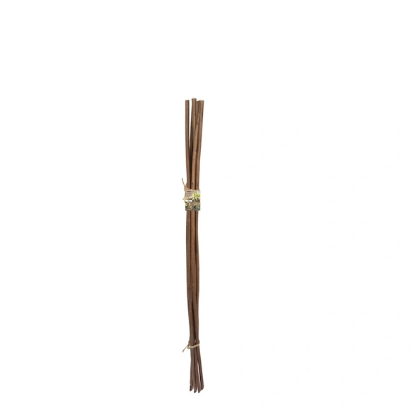 Pflanzstab, Weide, L: 120 cm, 6 Stück, braun