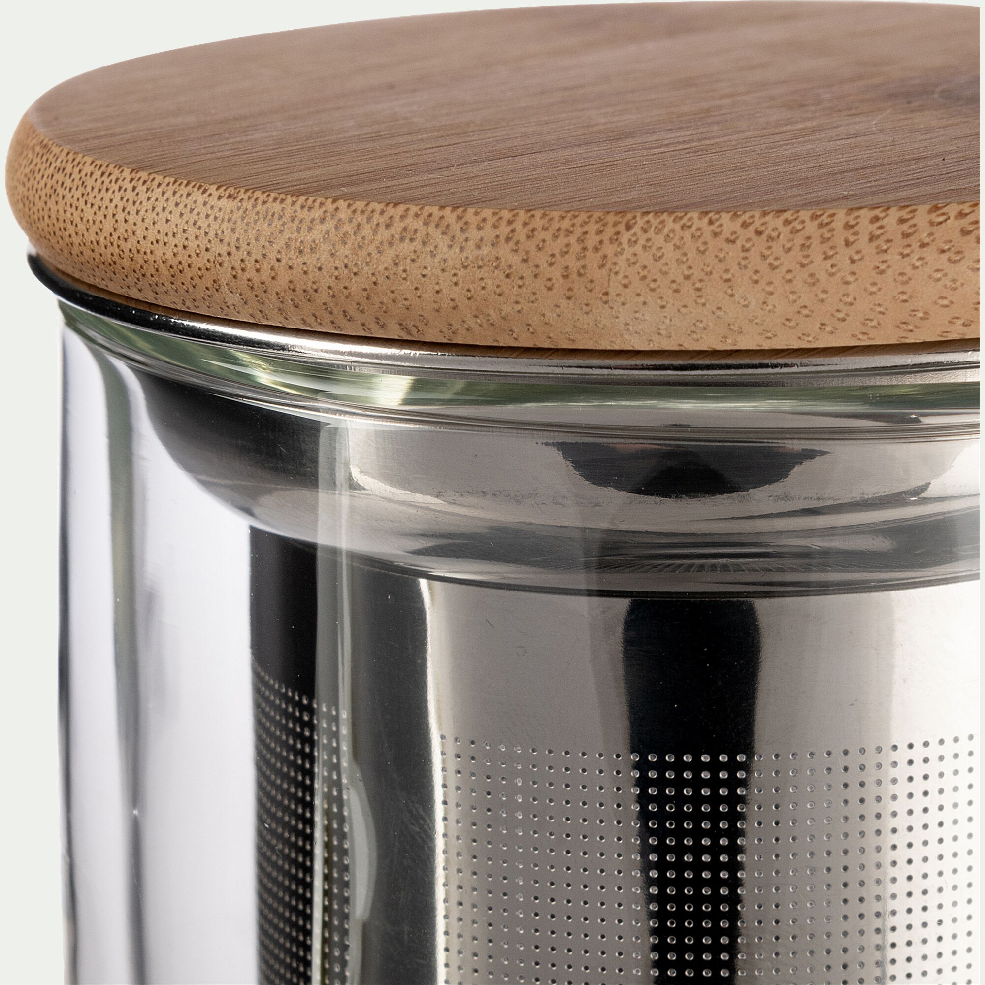 SICHUAN - Tisanière double paroi en verre 35cl - transparent