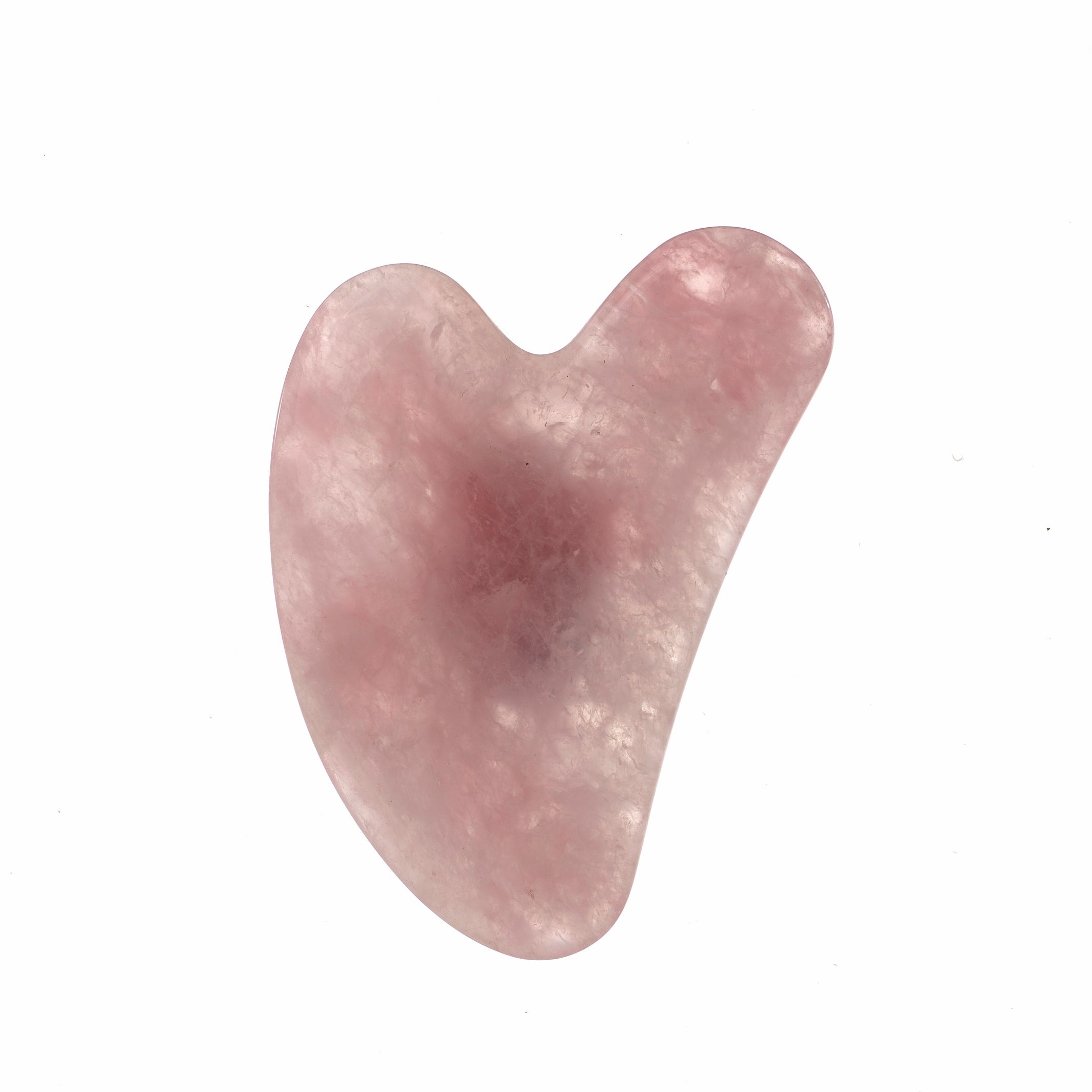 Danielle Creations Rose Quartz Gua Sha Beauty Facial Massage Tool