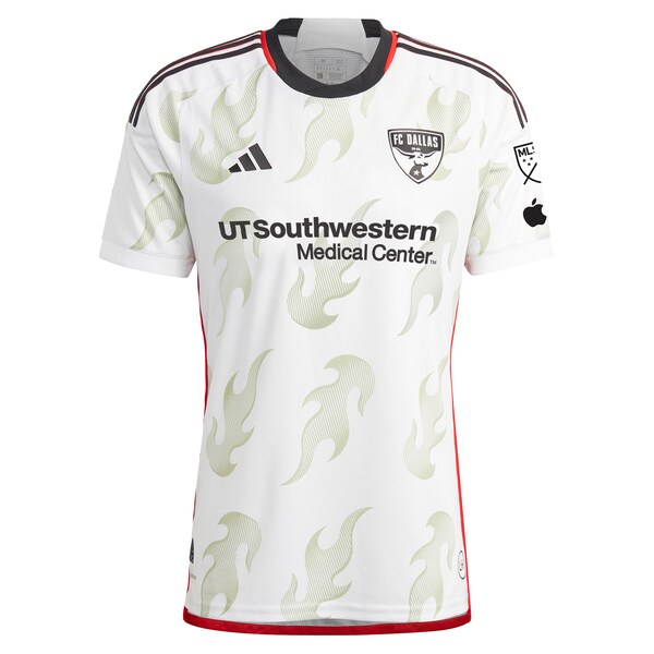 Maarten Paes FC Dallas adidas 2024 Burn Baby Burn Authentic Player Jersey – White