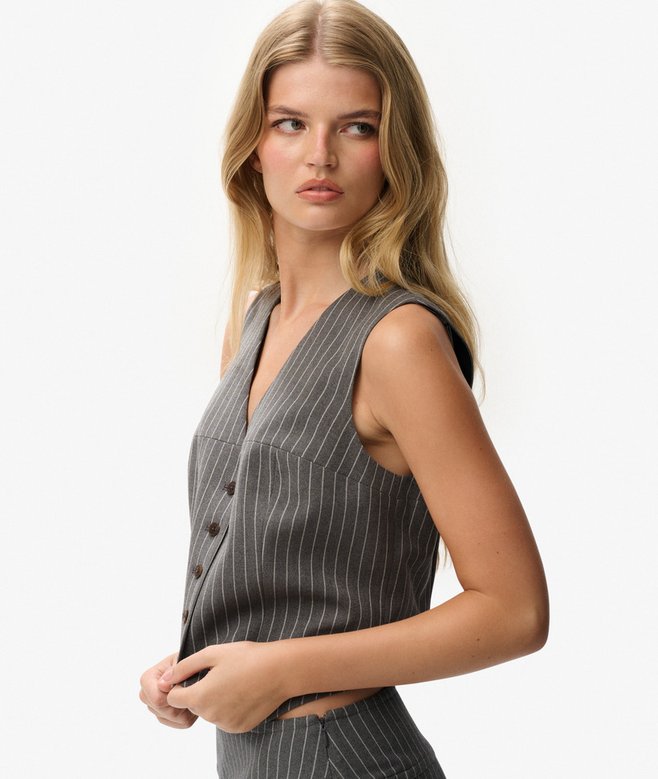 Pinstripe Waistcoat