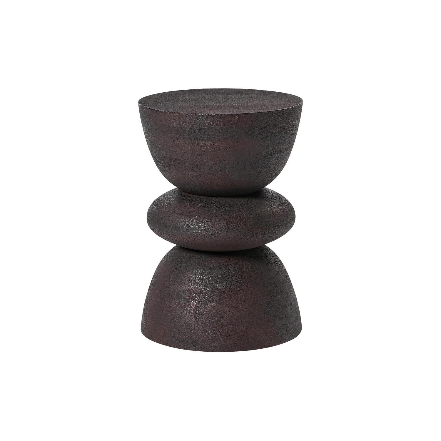 Benno Round Side Table, mango wood