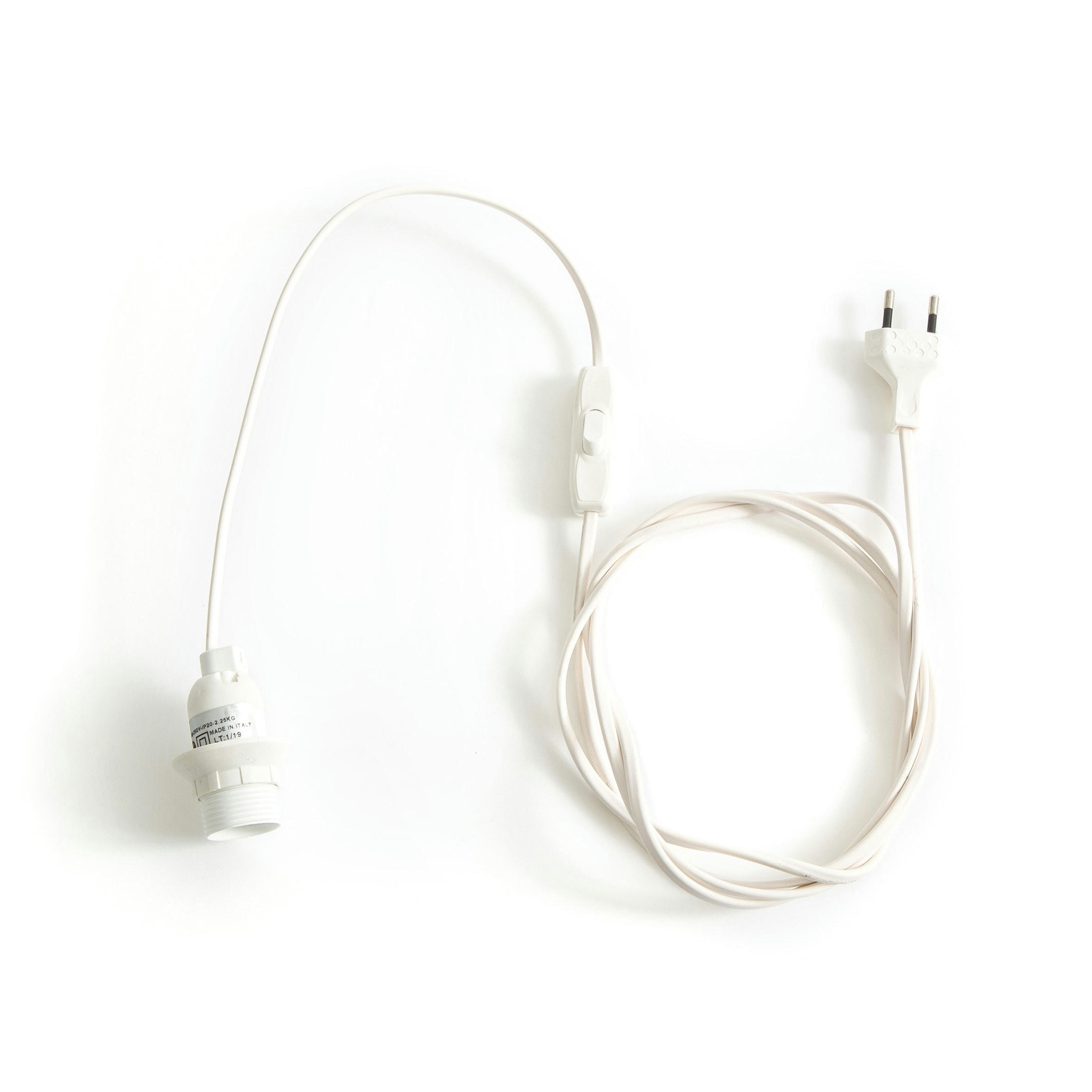 Câble électrique pour applique douille E14 Baulind
