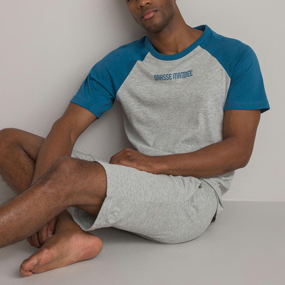 Pyjashort jersey de coton