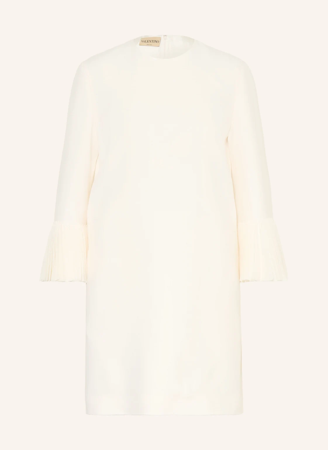 VALENTINO Kleid mit Seide und 3/4-Arm
