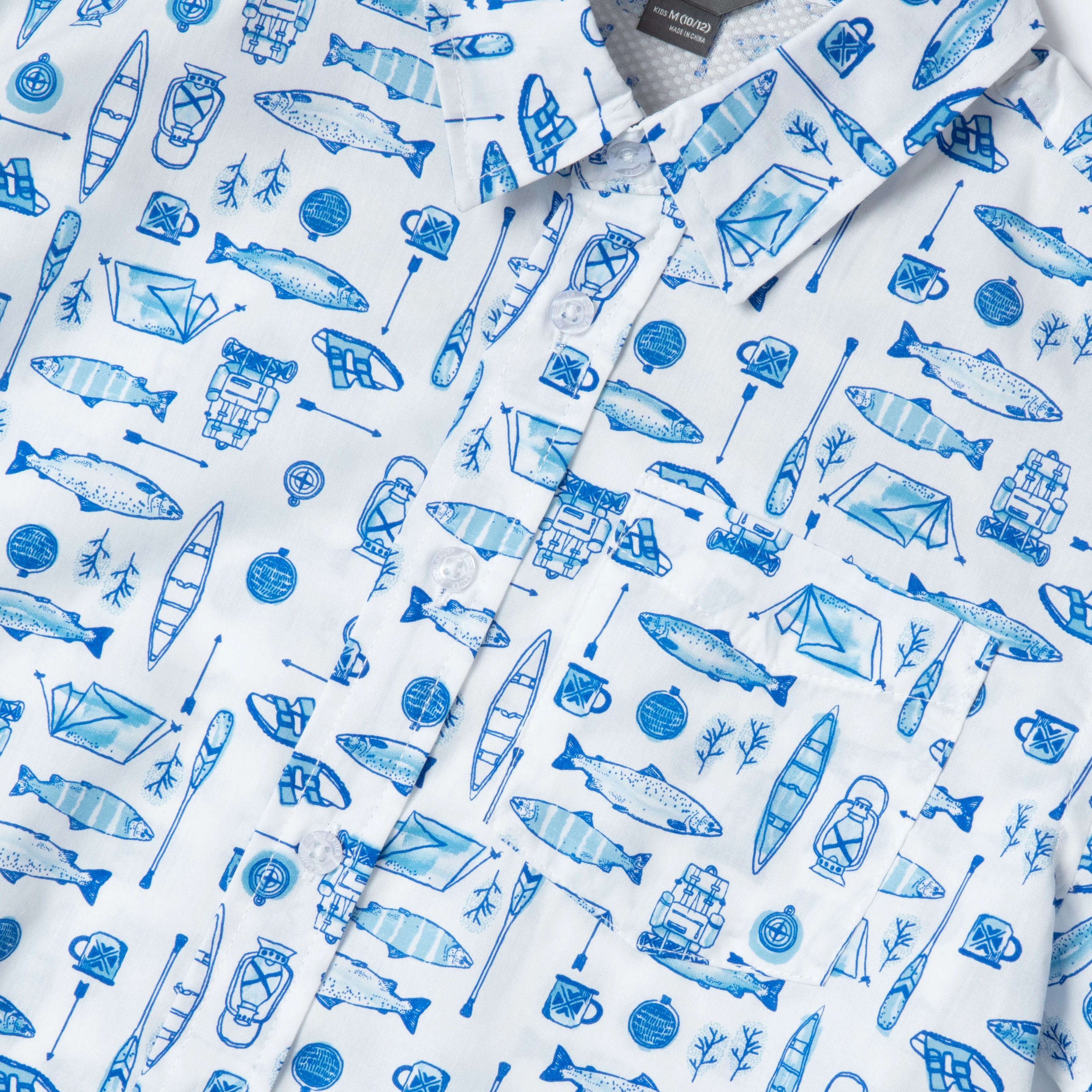 Boys Short-Sleeve On The Go Poplin Shirt