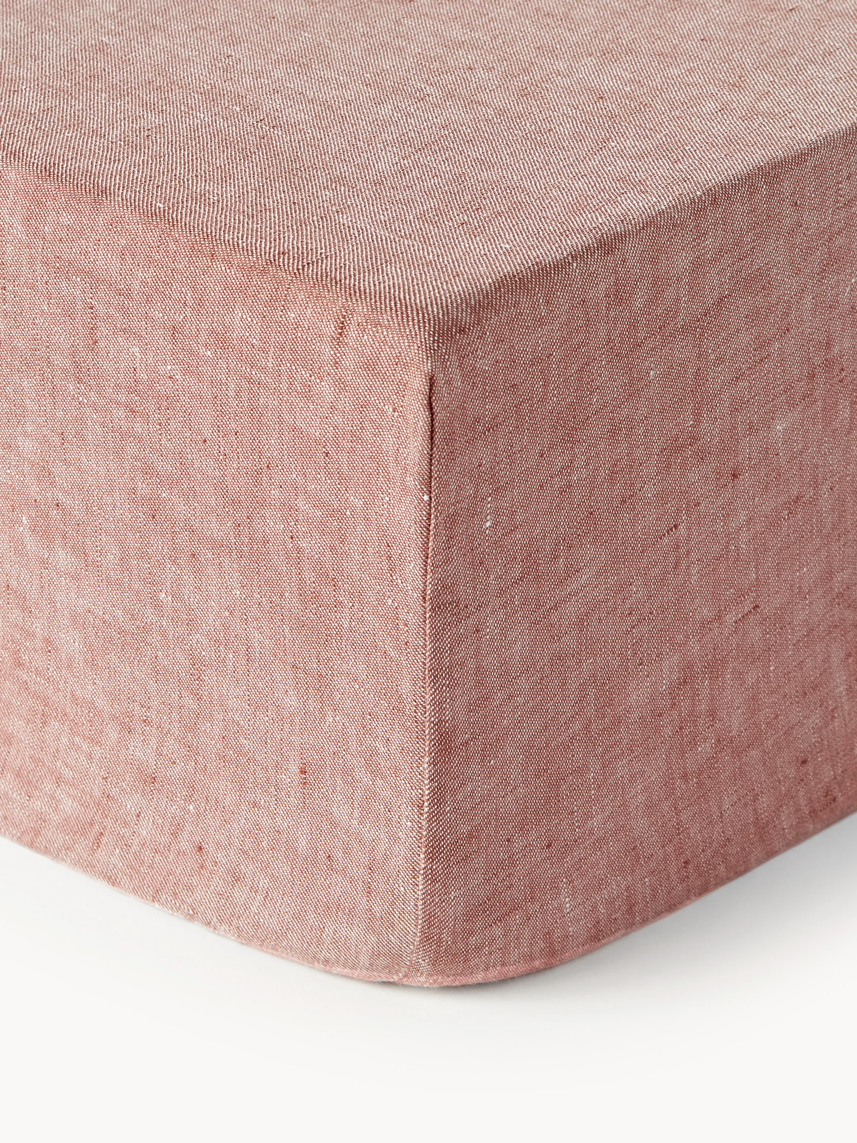 Boxspring-Spannbettlaken Linna, Leinen