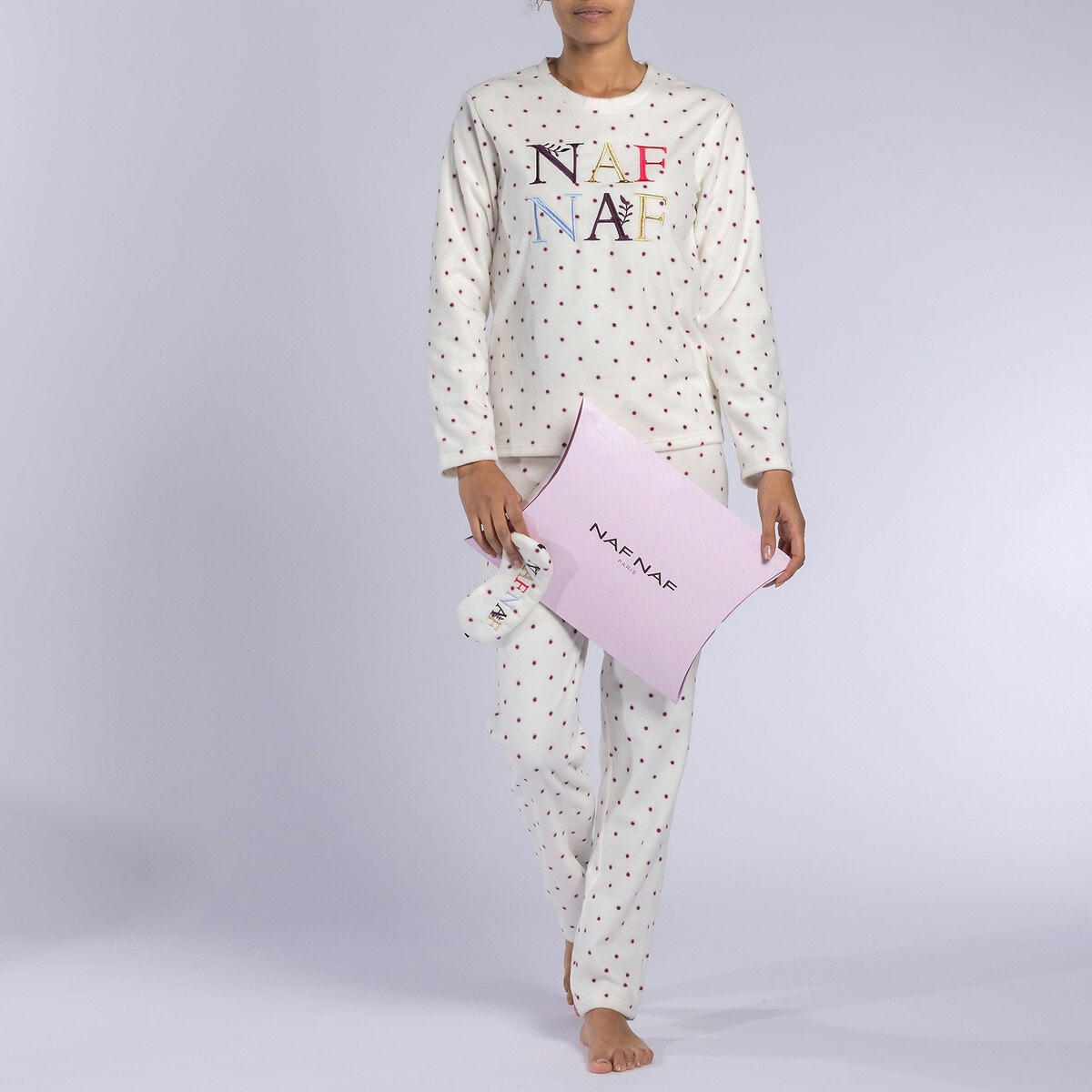 Pyjama tout doux micropoloraire, Pearl