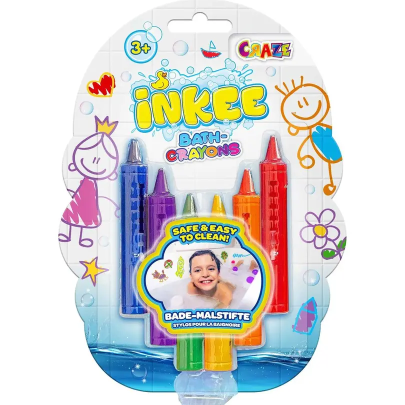 Badespielzeug 6er-Set Inkee