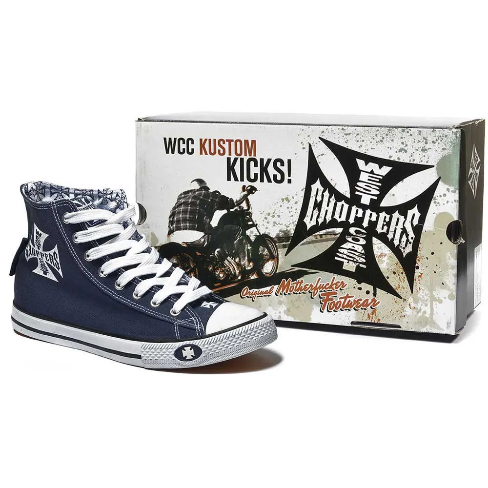 West Coast Choppers Hi Warrior trainers