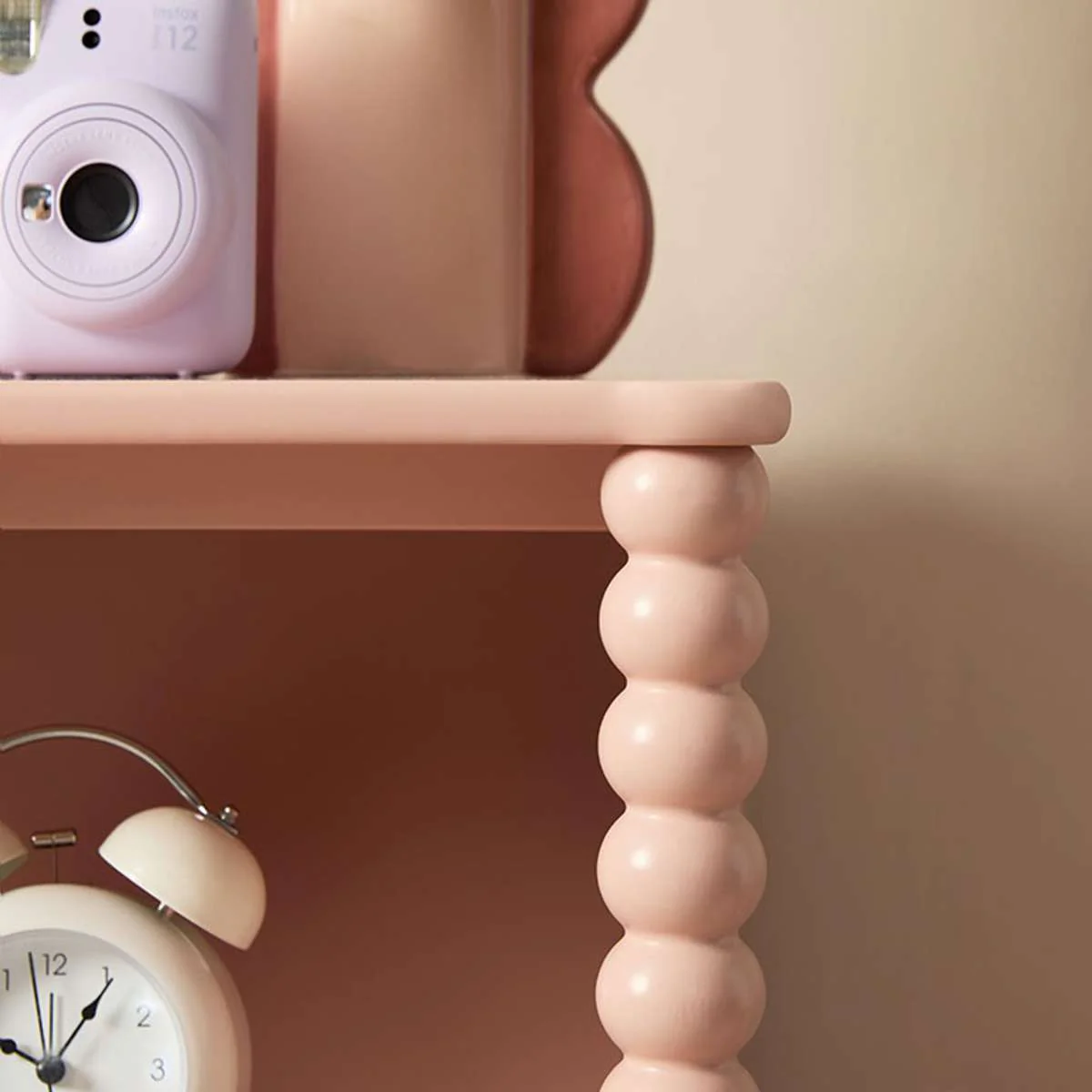 Betti Bobbin Low Bookcase - Pink