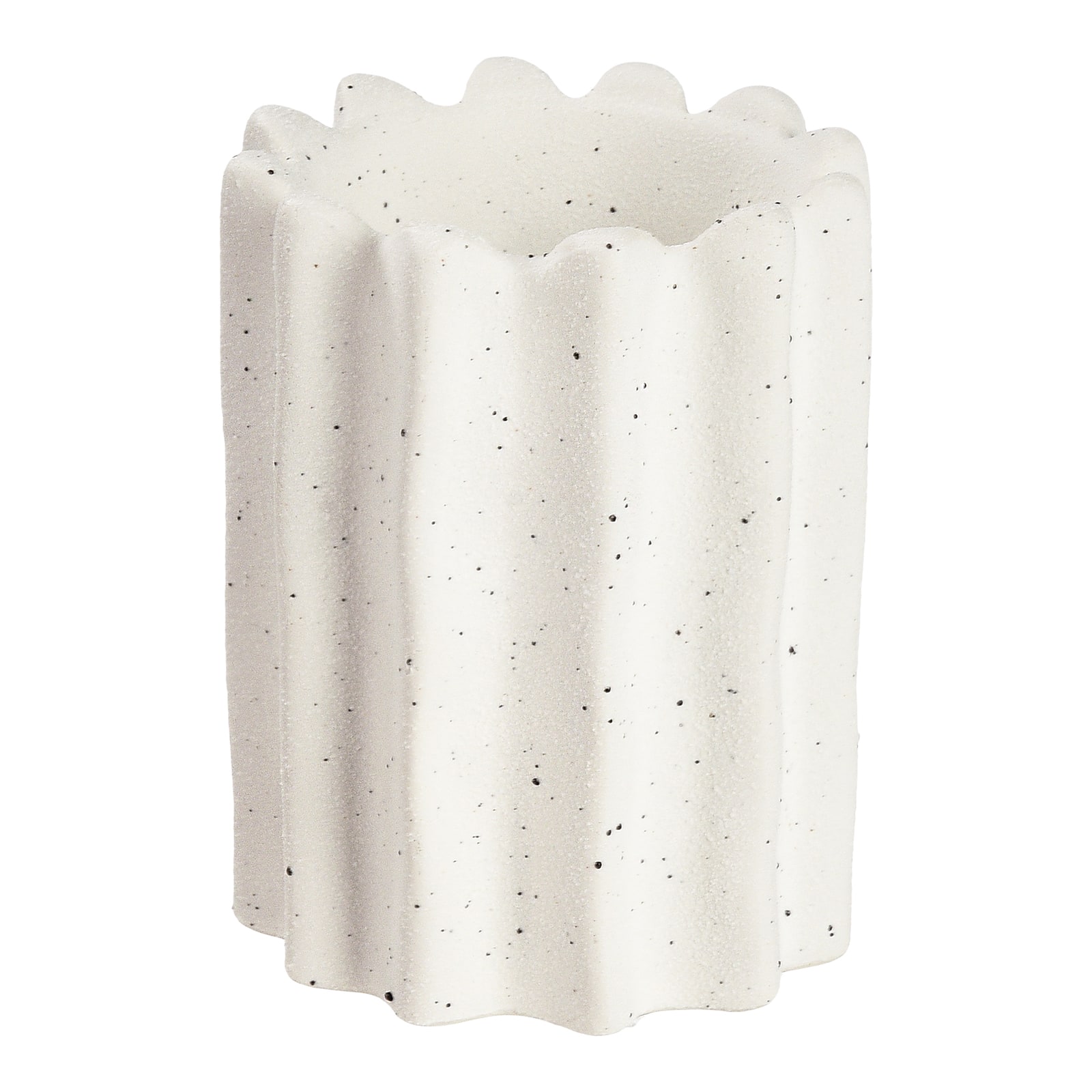 Kerzenhalter Beige, ⌀ 6.5 cm, H 80 mm