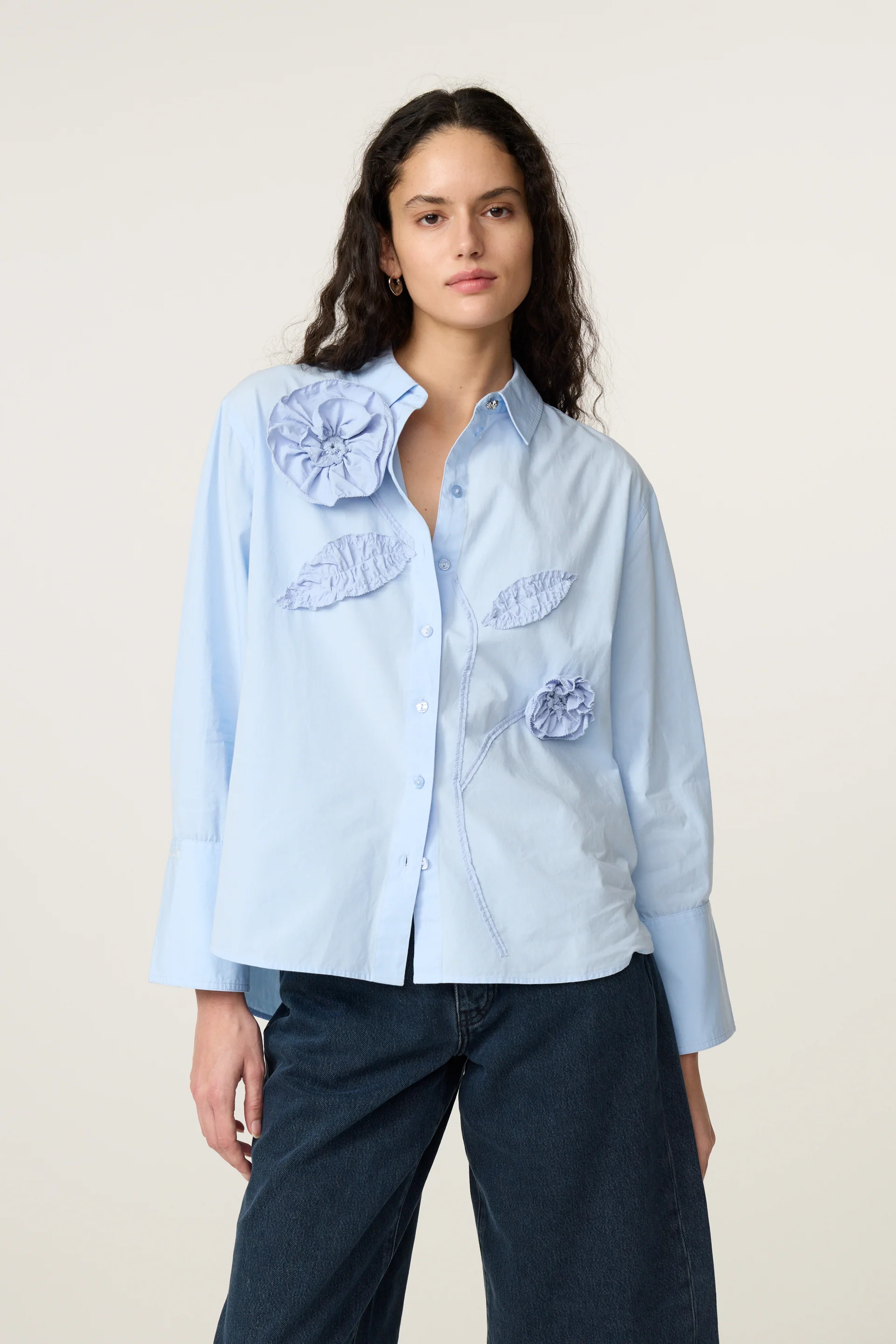 Alex Blouse | Icey Blue