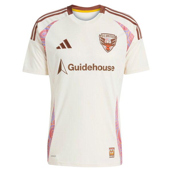 Aaron Herrera D.C. United adidas 2025 The Soul Kit Replica Player Jersey - Natural