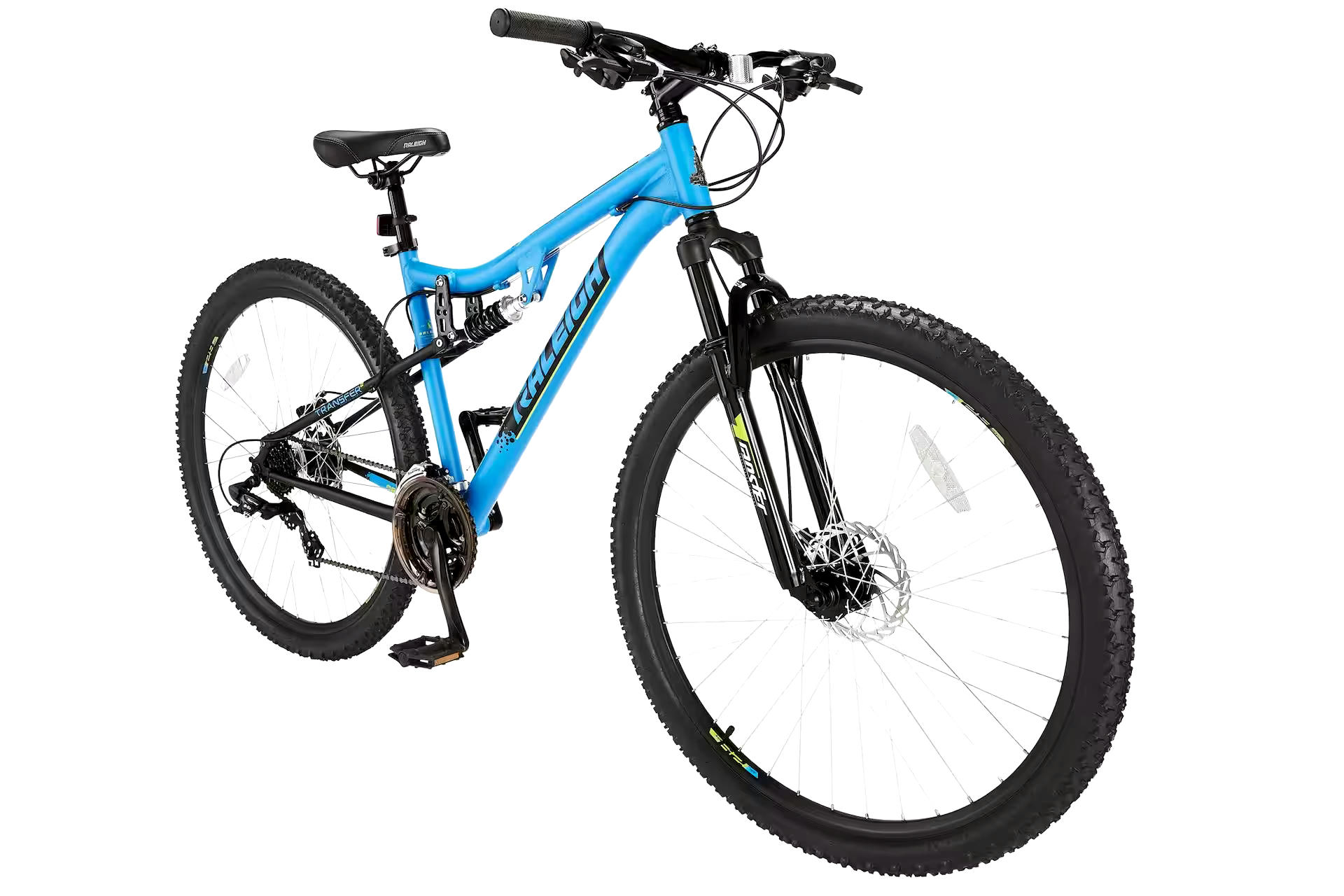 Raleigh Huck Dual-Suspension Mountain Bike,  29-in, Light Blue