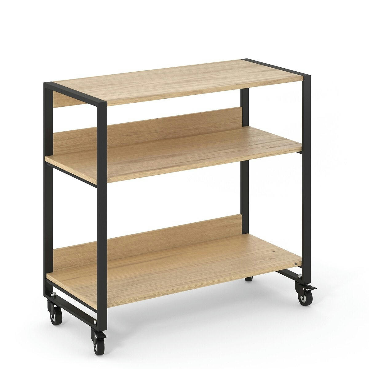 Meuble desserte à roulettes Hiba