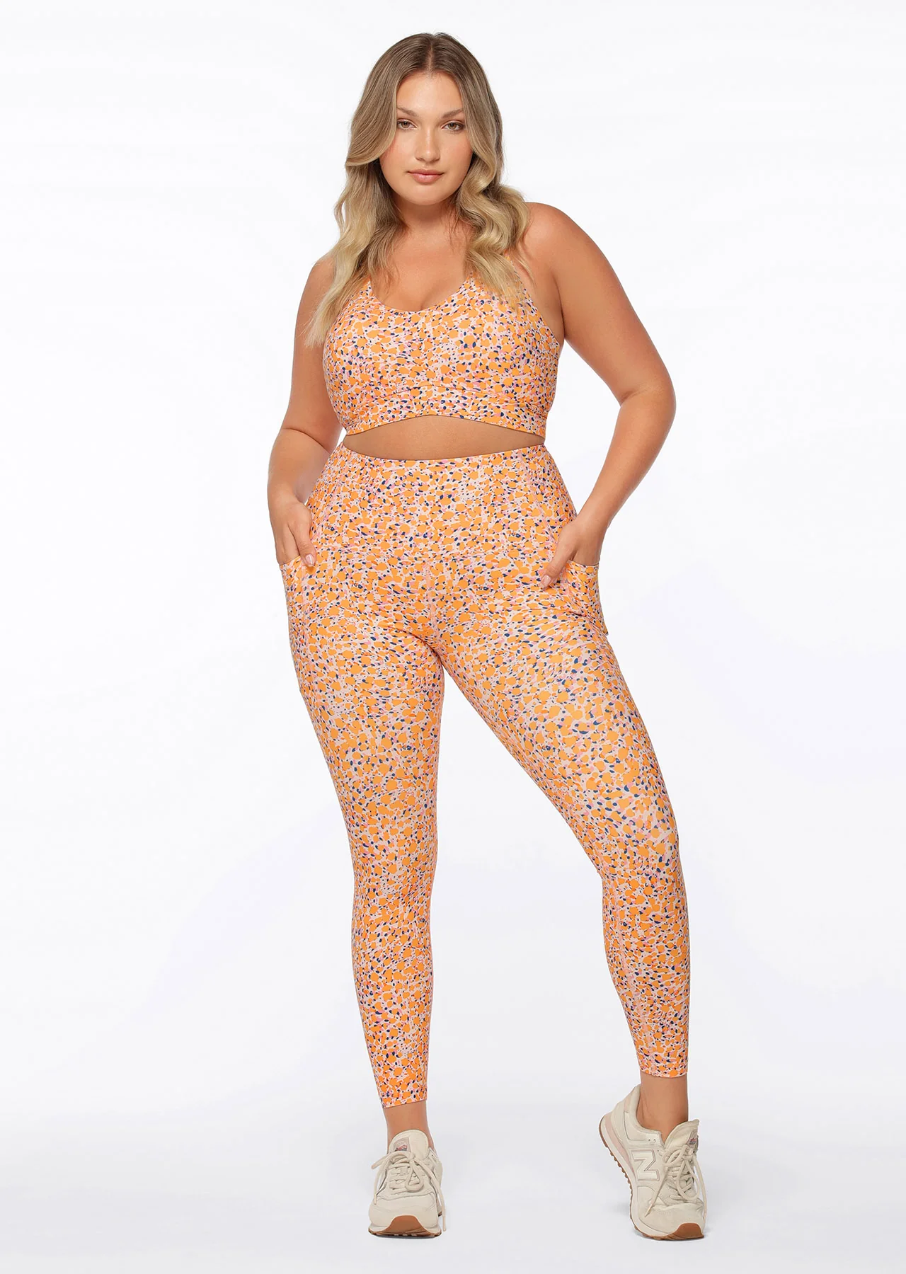 Battle Cat Phone Pocket Ankle Biter Leggings