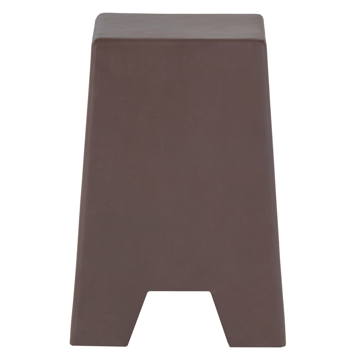 WOOOD bijzettafel hoog Zina - Cement - Bruin - 51x36x36