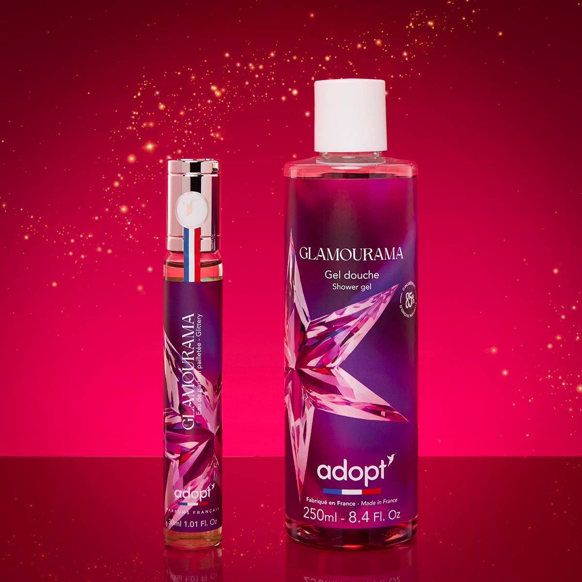 GlamouramaCoffret eau de parfum 30 ml   gel douche 250 ml