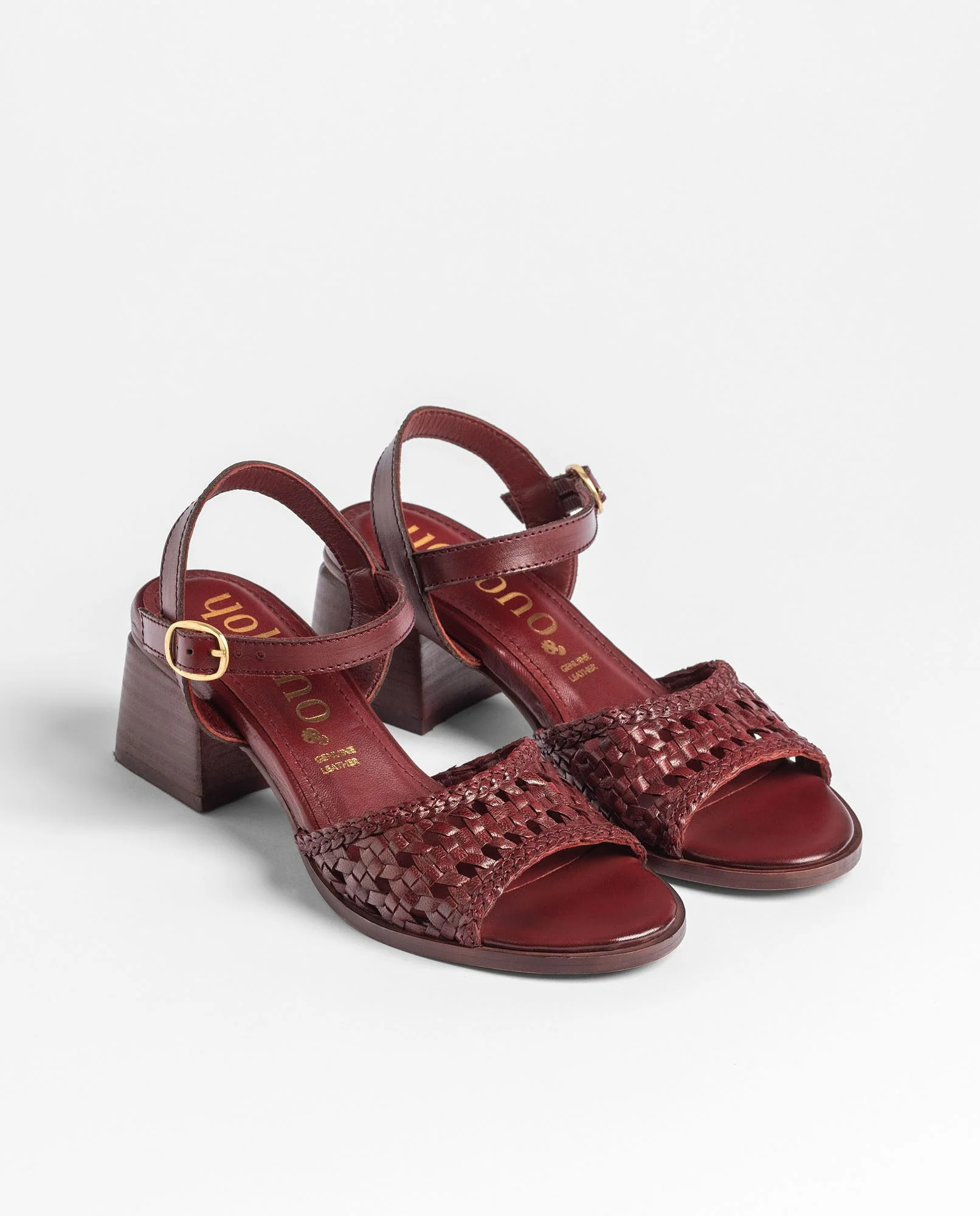 Sandalia de tacón GOLI-253 rojo