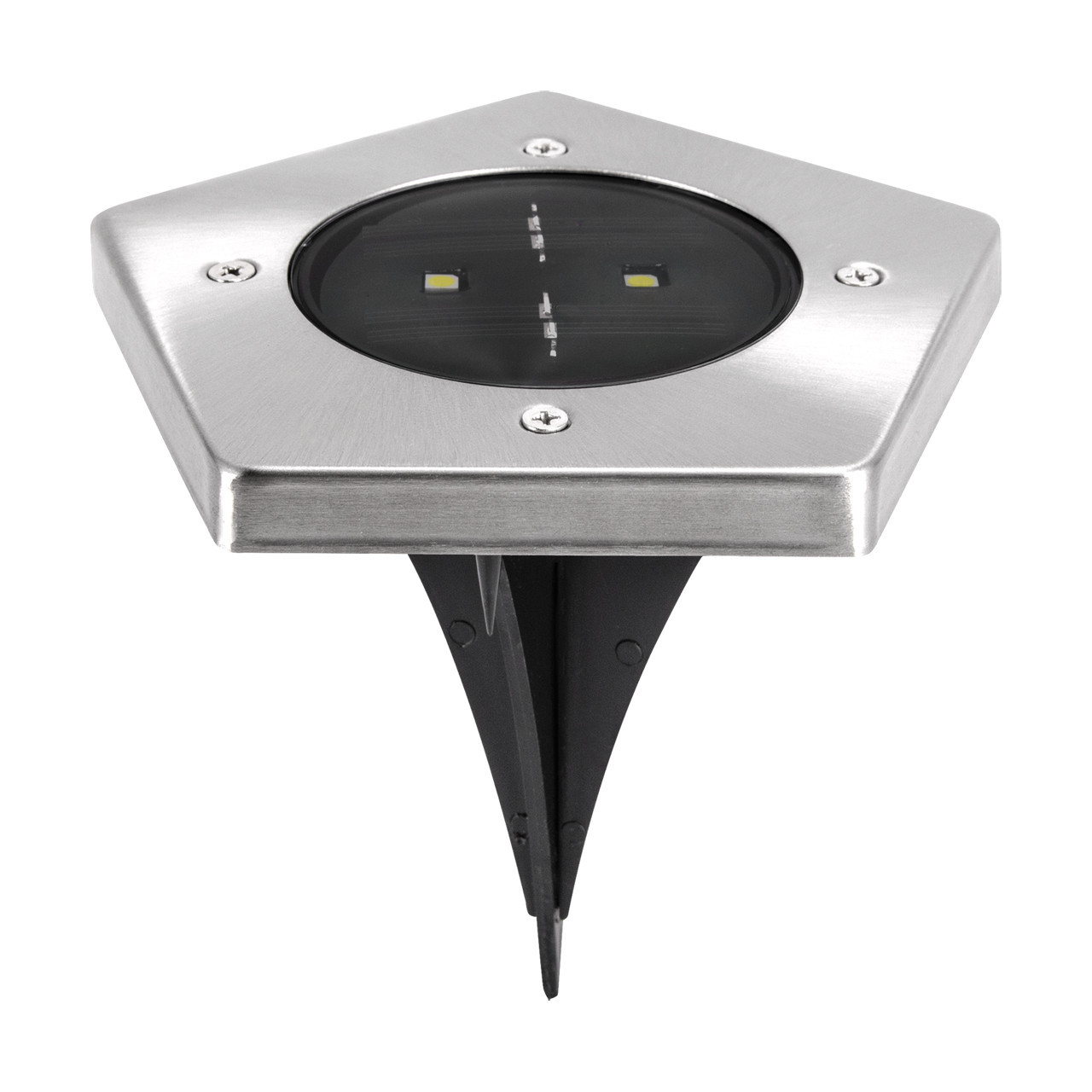 Lampa gruntowa solarna GARETchromowany LED 1x0.5W 20lm IP65 Struhm