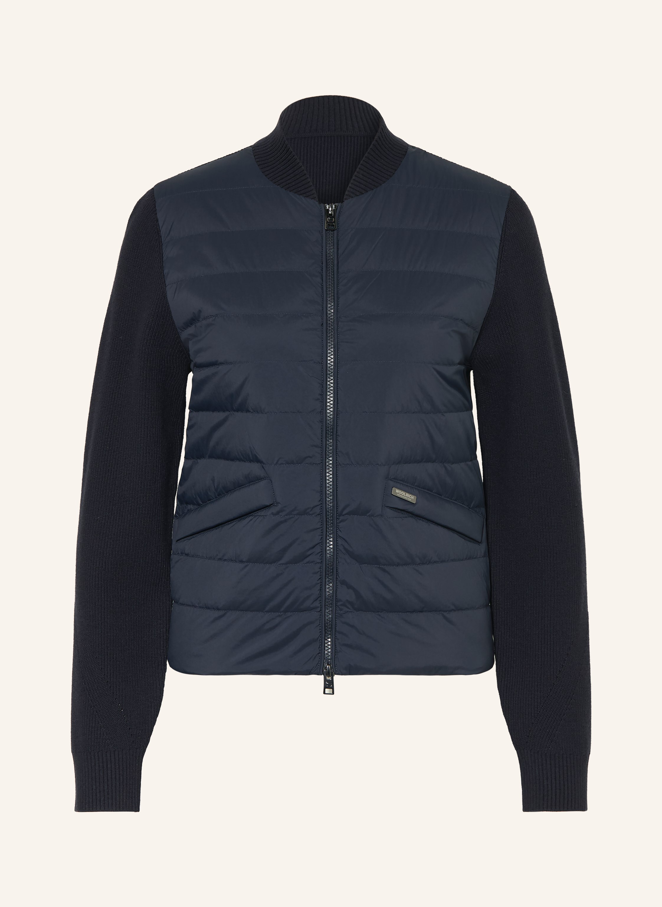 WOOLRICH Daunenjacke im Materialmix