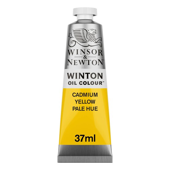 Winsor And Newton Winton Oil Colour 37ml Cadmium Yellow Pale Hue