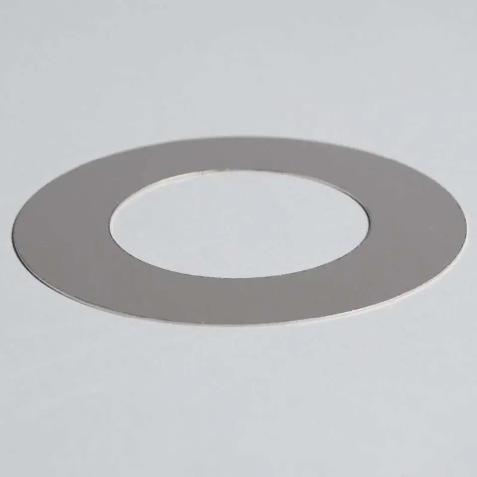 Qazqa inbouwspot edu zilverkleurig gu10