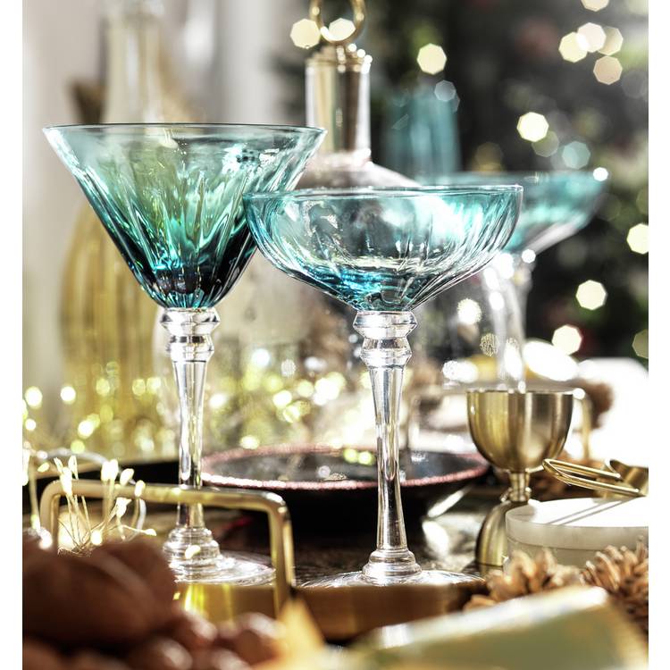 Habitat Japonica Set of 4 Champagne Coupe