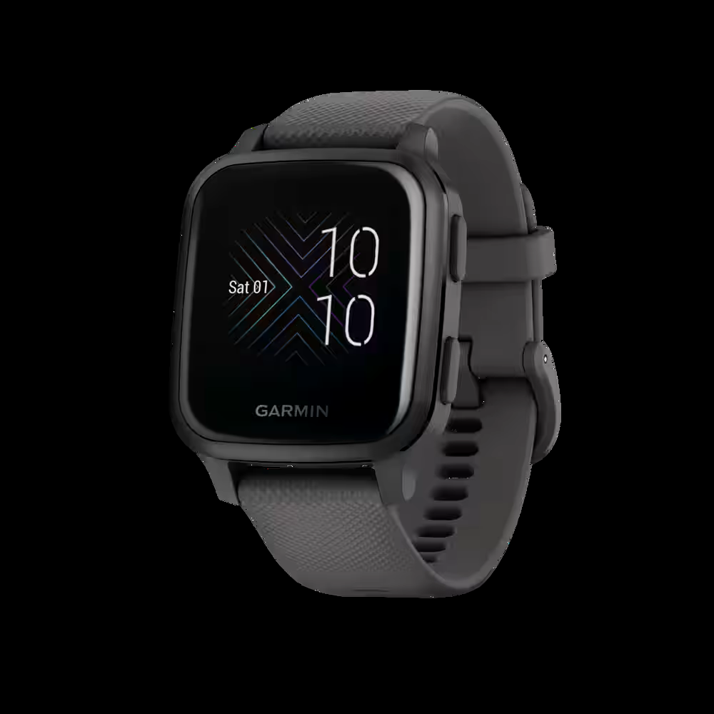 Garmin Venu SQ Smartwatch with Heart Monitoring Features, Black