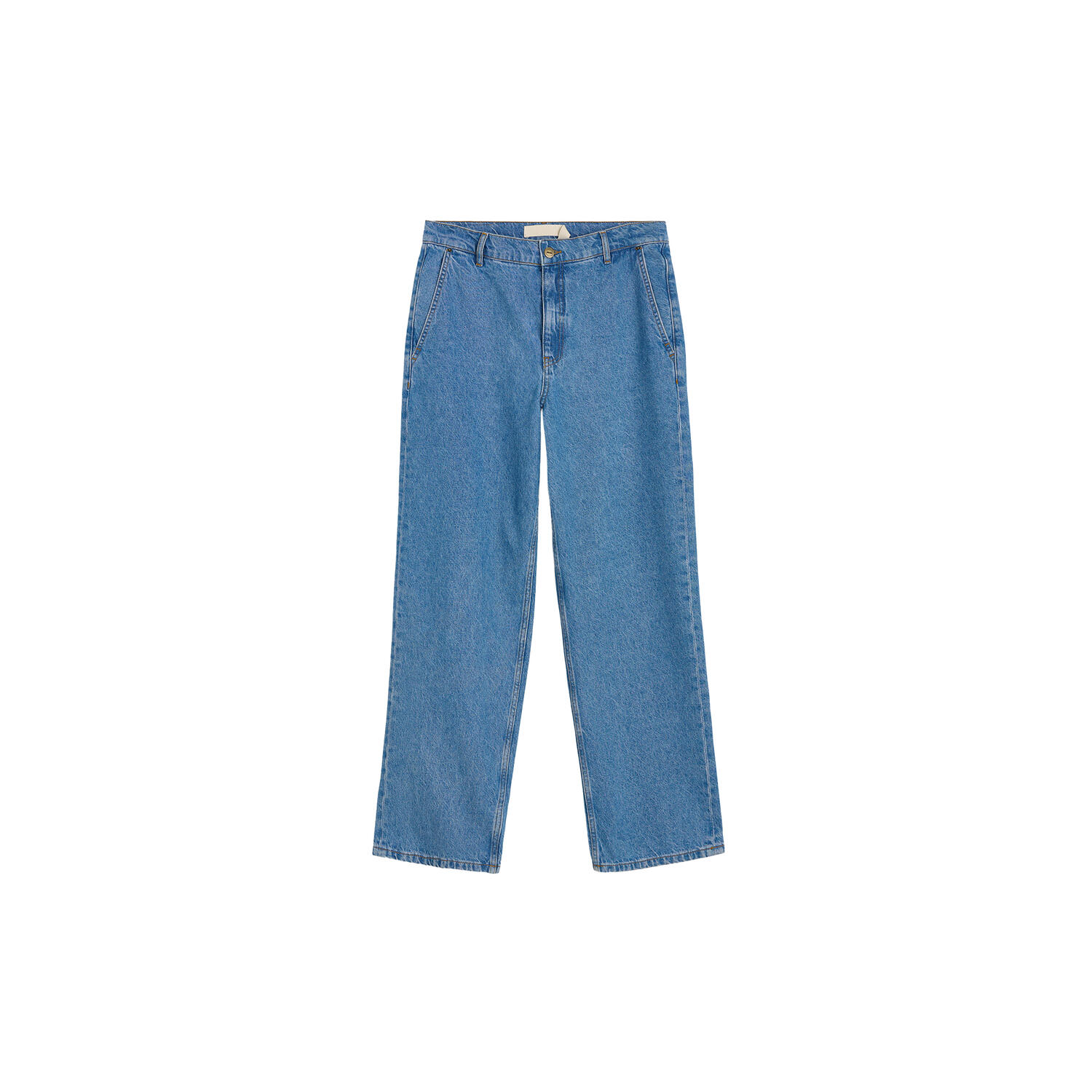 Carlo Midwaist Wide Jeans I, clear blue