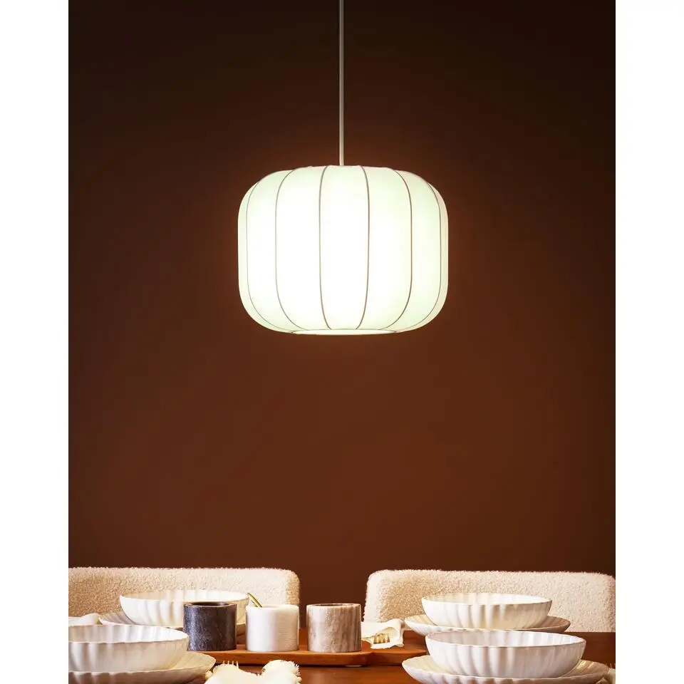 CABRIALES - Hanglamp- Wit - Nylon