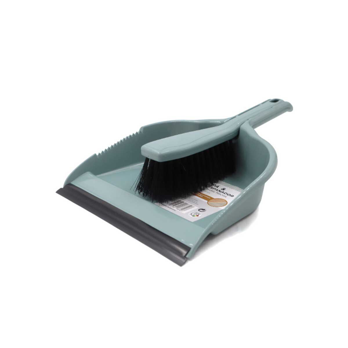 Conjunto pá de lixo e espanador STONEBLUE