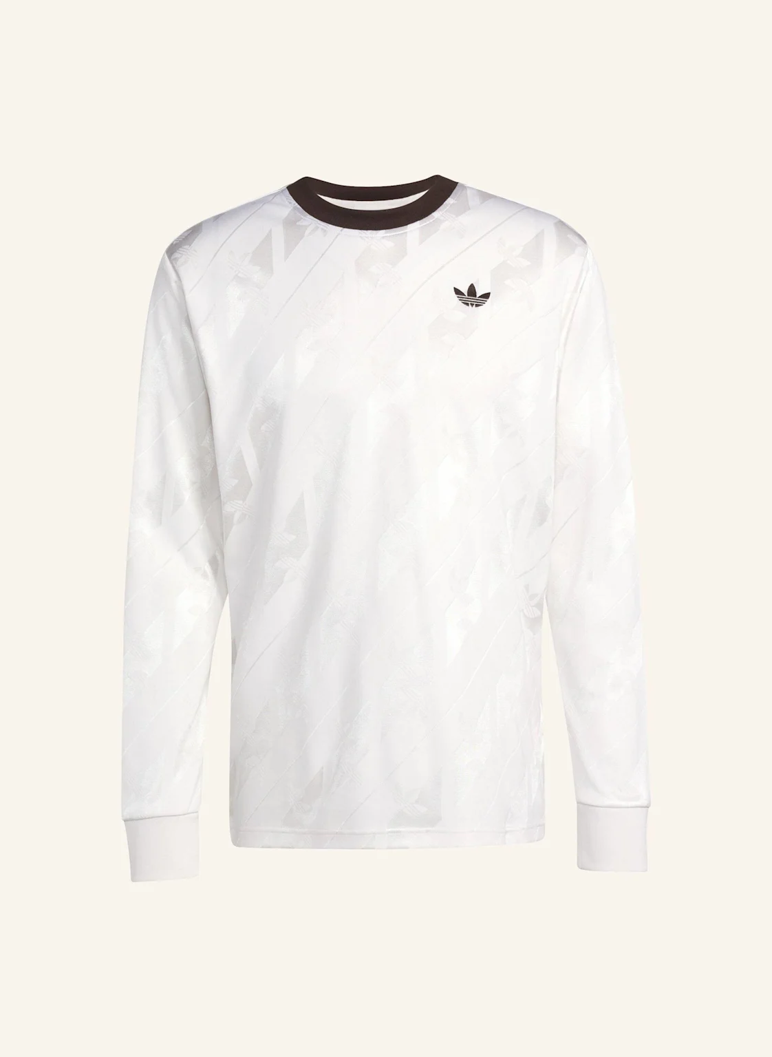 adidas Originals JACQUARD TREFOIL JERSEY, LANGÄRMELIG