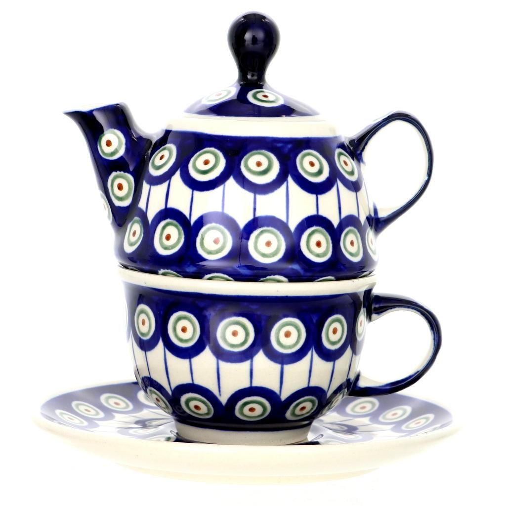 Tea for One - zestaw czajniczek i filiżanka (V0,3L)