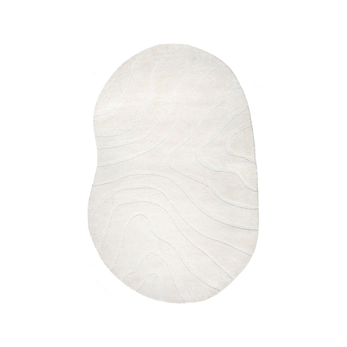 LABEL51 Vloerkleed Goa - Ivoor Stof - 160x230x2cm