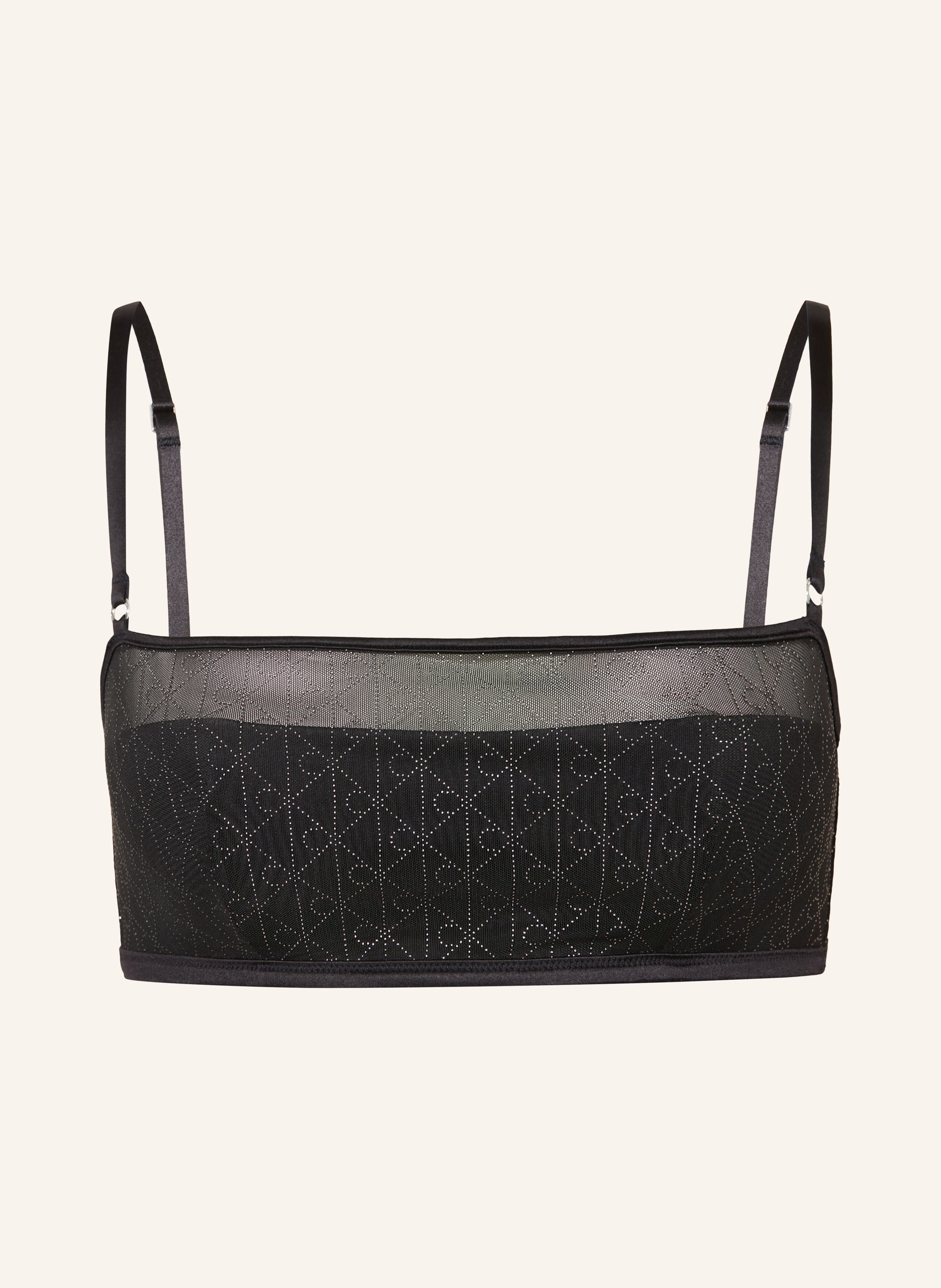 Calvin Klein Bustier MINIMALIST EMBLEM mit Schmucksteinen
