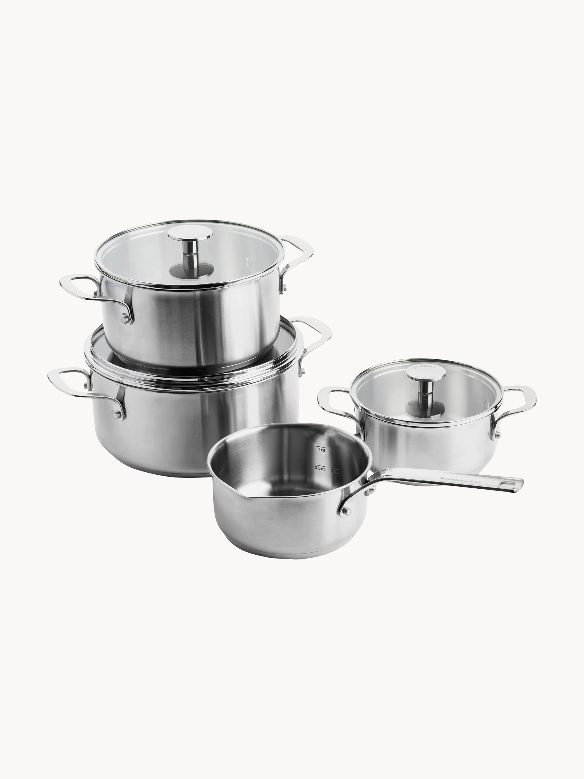 Kochtopf-Set KitchenAid, 7er-Set