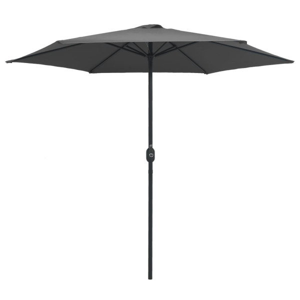 Parasol ogrodowy AntracytvidaXL