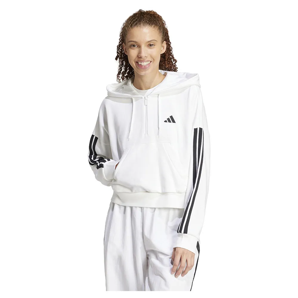 adidas Essentials 3 Stripes French Terry hoodie